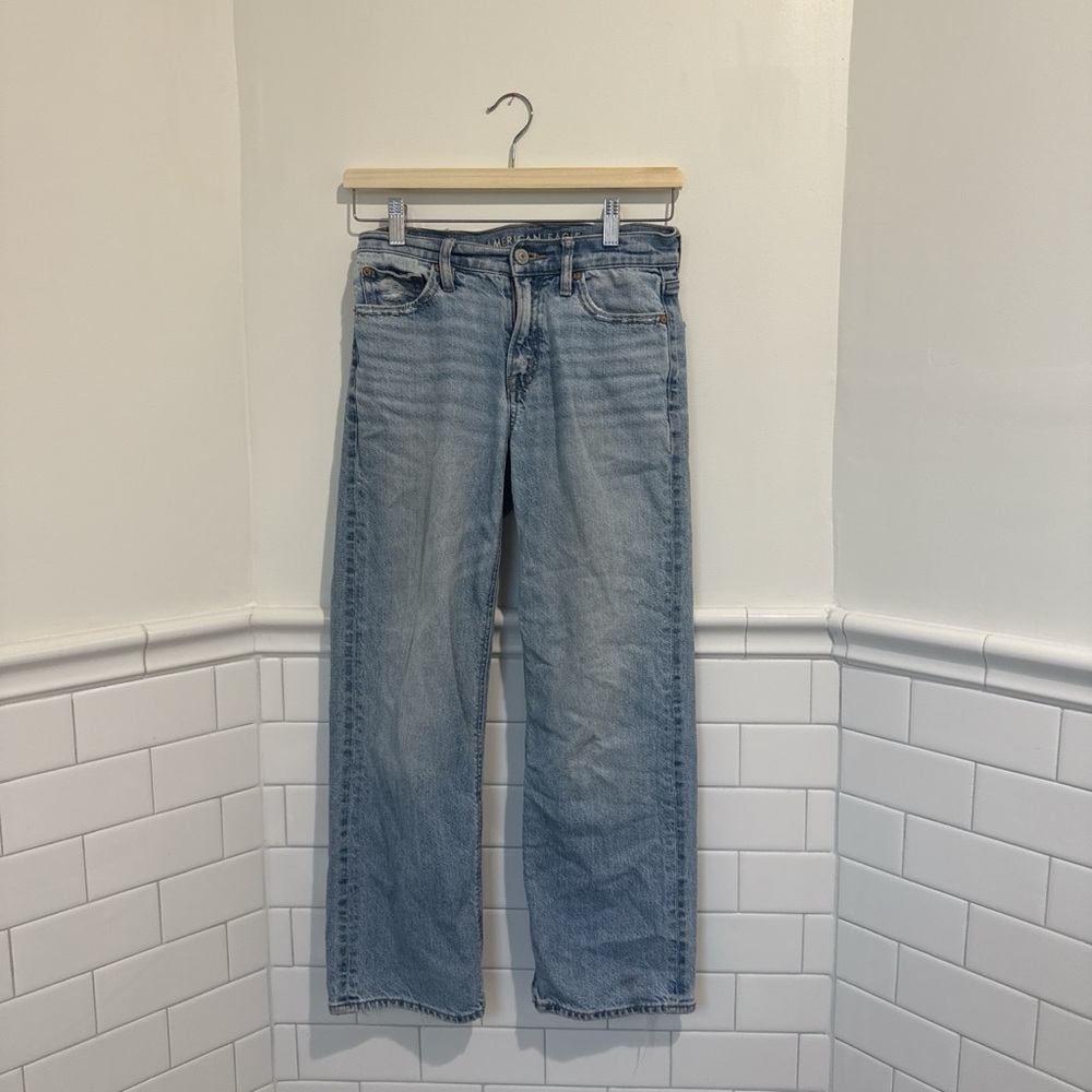 American Eagle Light Blue Jeans 000